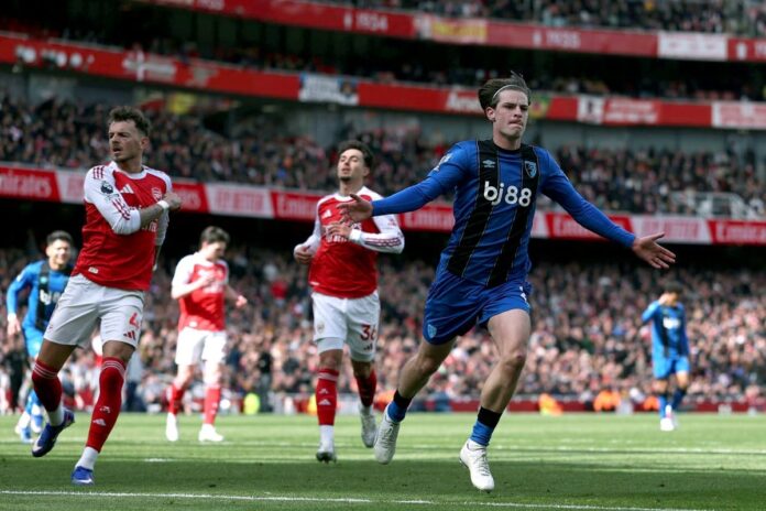 ঘরের মাঠে বোর্নমাউথের বিপক্ষে আর্সেনালের হোঁচট