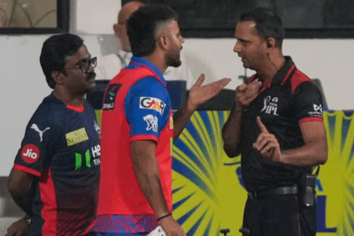 1775995720-8f173d0eaffc4b90c0c0361b8f37cc17 আম্পায়ারের সিদ্ধান্তে ক্ষোভ, শাস্তি পেলেন নীতীশ রানা