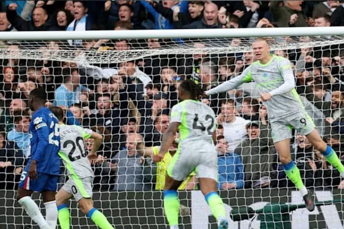 চেলসিকে উড়িয়ে আর্সেনালকে চাপে রাখল সিটি