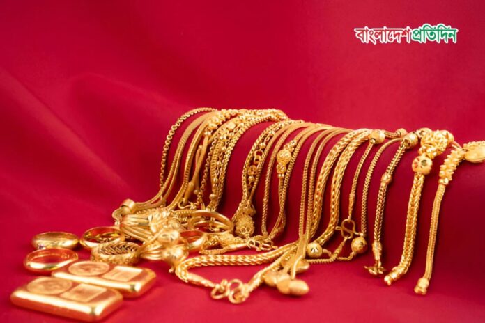 আজকের স্বর্ণের দাম