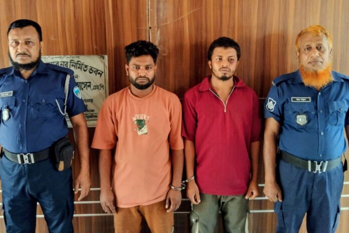 ছাগল নিয়ে পালানোর সময় চোর চক্রের দুই সদস্য আটক