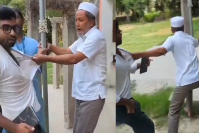 এক শিক্ষককে আরেক শিক্ষকের মারধর, ভিডিও ভাইরাল