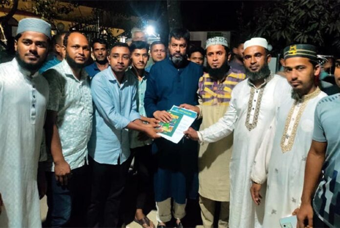 বন্যা-নদী ভাঙন রোধে বাঁধ নির্মাণের দাবিতে এমপিকে খোলা চিঠি