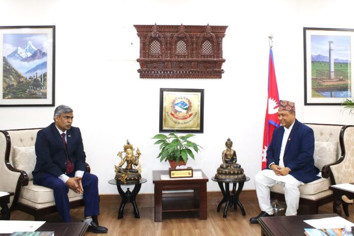 নেপালের পররাষ্ট্রমন্ত্রীর সঙ্গে বাংলাদেশের রাষ্ট্রদূতের সৌজন্য সাক্ষাৎ