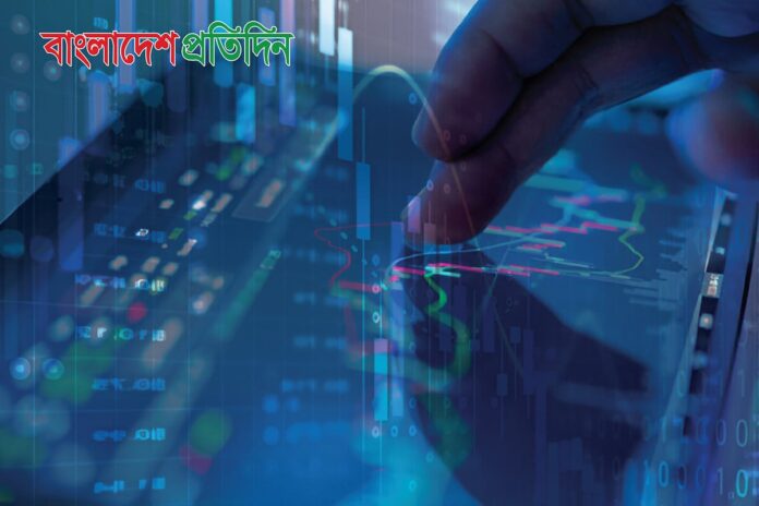 পুঁজিবাজারে সূচকের উত্থানে লেনদেন শেষ