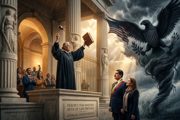 ট্রাম্প প্রশাসনের রক্তচক্ষু উপেক্ষা করে মাদুরোর পক্ষে রায় মার্কিন আদালতের