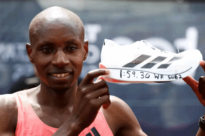 ২ ঘণ্টার কম সময়ে ম্যারাথন দৌড়ে ইতিহাস কেনিয়ার সেবাস্তিয়ানের