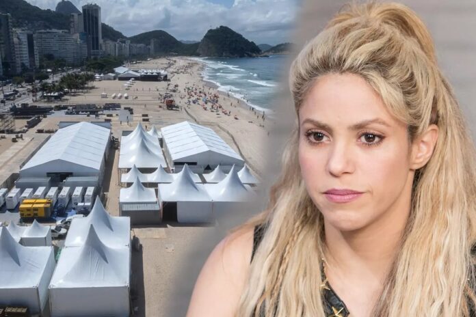 ব্রাজিলে শাকিরার কনসার্টের মঞ্চ তৈরির সময় দুর্ঘটনা, প্রাণ গেল নির্মাণশ্রমিকের