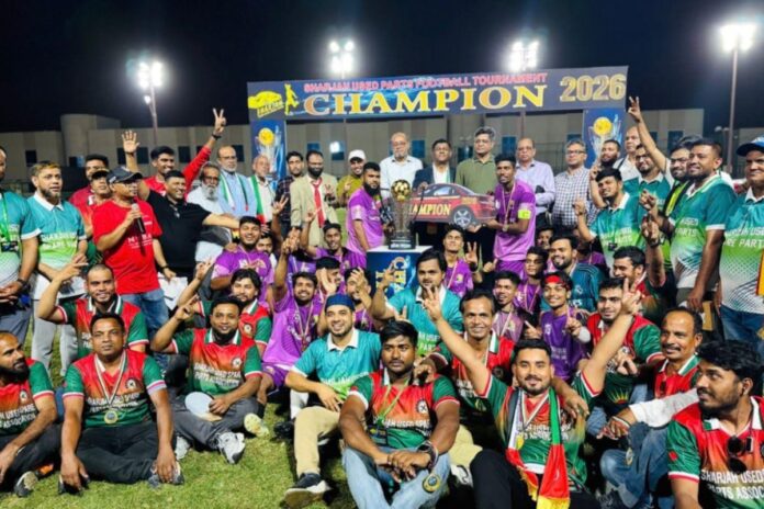 শারজায় স্বাধীনতা গোল্ডকাপ ফুটবলে চ্যাম্পিয়ন চট্টগ্রাম এফসি