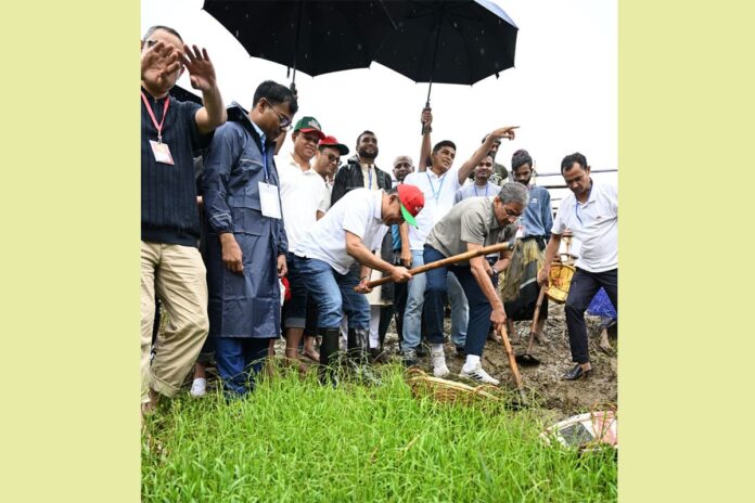 বাসিয়া নদীর খাল পুনঃখনন উদ্বোধন করলেন প্রধানমন্ত্রী