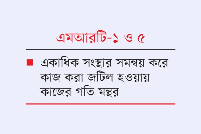 কাজের ধীরগতিতে ভোগান্তি