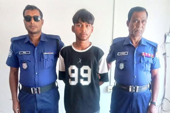 গাইবান্ধায় গাঁজাসহ যুবক গ্রেপ্তার