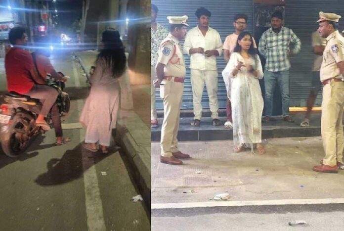 গভীর রাতে রাস্তায় ছদ্মবেশে নারী পুলিশ, তিন ঘণ্টায় ৪০ পুরুষের ‘প্রস্তাব’