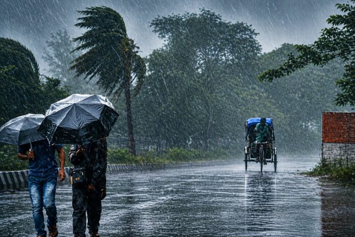 1778415987-f48d1f79979977ef979c61640a624da2 রাত ১টার মধ্যে দেশের ১৮ জেলায় ঝড়-বৃষ্টির আভাস, সতর্কতা জারি
