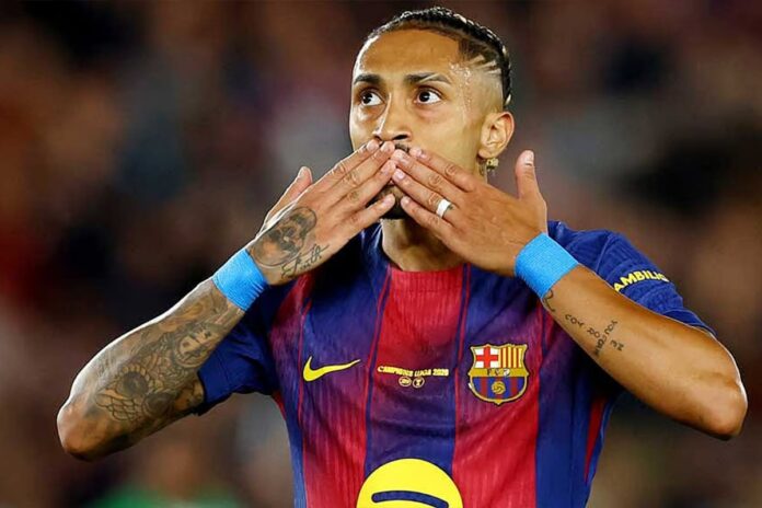 রাফিনিয়া-কান্সেলোর গোলে বার্সেলোনার জয়