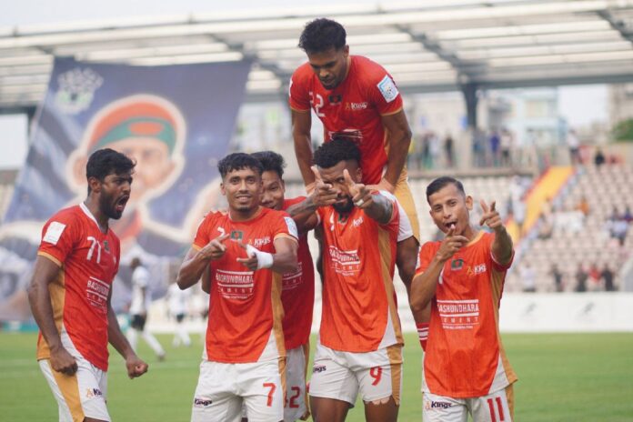 ফেডারেশন কাপের হ্যাটট্রিক চ্যাম্পিয়ন বসুন্ধরা কিংস