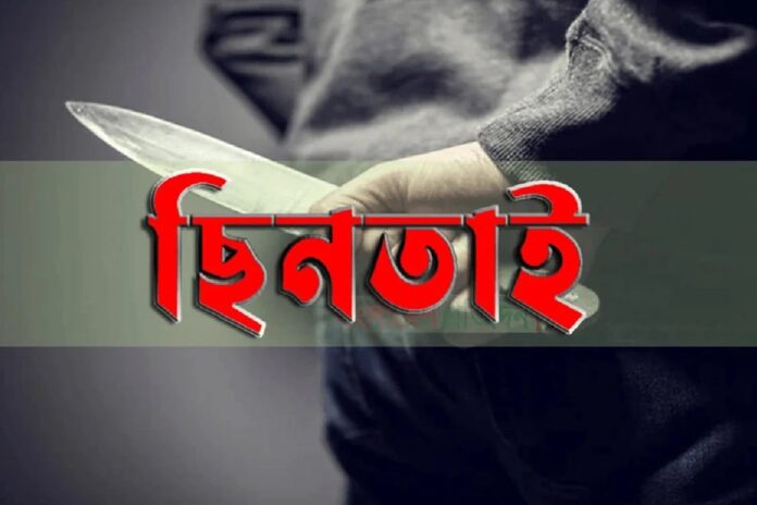 পিকআপে অস্ত্রের মুখে টাকা ও মালামাল ছিনতাই
