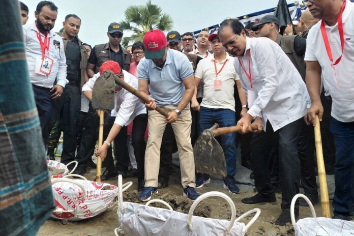 ময়মনসিংহে ধরার খাল পুনঃখনন কাজের উদ্বোধন প্রধানমন্ত্রীর