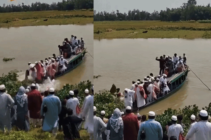 টাঙ্গাইলে ঈদের নামাজ শেষে ফেরার পথে নৌকাডুবি