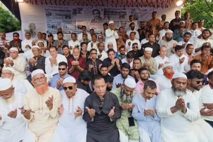 জিয়াউর রহমানের শাহাদাতবার্ষিকী উপলক্ষে রূপগঞ্জে মিলাদ ও দোয়া মাহফিল