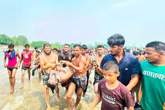 শ্বশুরবাড়িতে নদীতে গোসলে নেমে দুই ভাইয়ের মৃত্যু