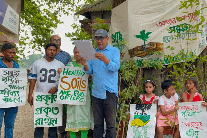 বিশ্ব পরিবেশ দিবসে নেত্রকোনায় ব্যতিক্রমী ‘গাছ দত্তক’ কর্মসূচি