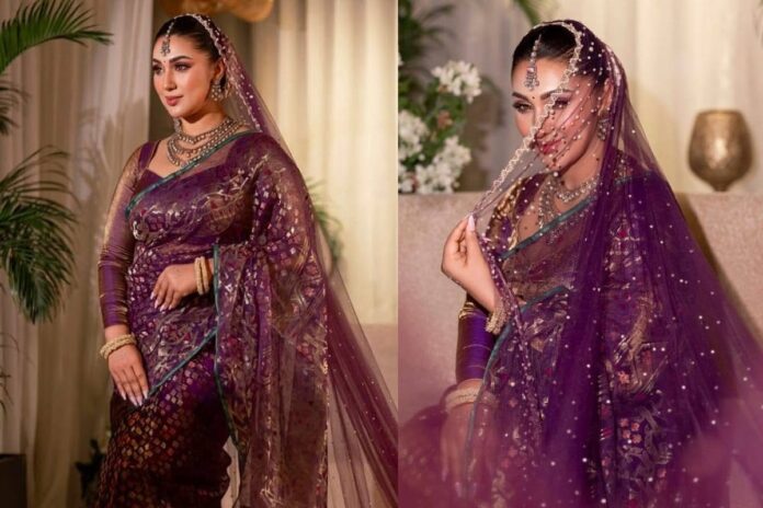বিয়ের সাজে অপু বিশ্বাস, ফেসবুক পোস্ট ঘিরে আলোচনা
