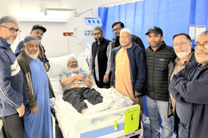 অসুস্থ ও প্রয়াত কমিউনিটি সদস্যদের পরিবারের খোঁজ নিলেন এএমডব্লিউসি নেতারা
