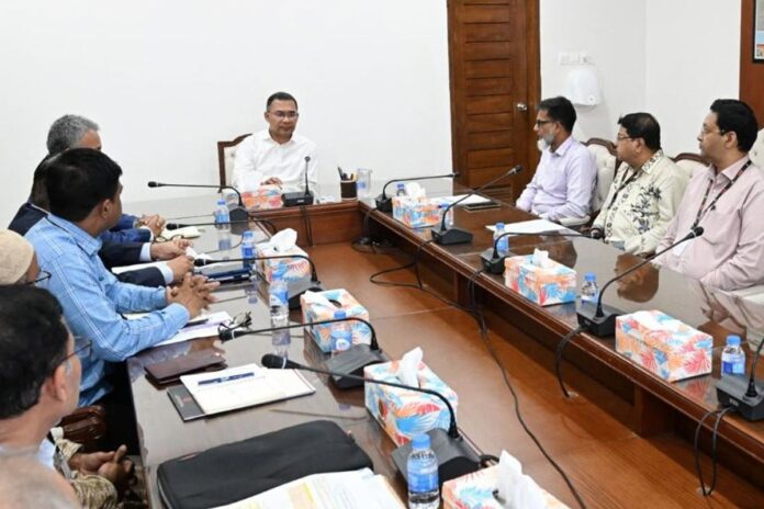 বিআরটি প্রকল্পের অগ্রগতি নিয়ে সভা করলেন প্রধানমন্ত্রী