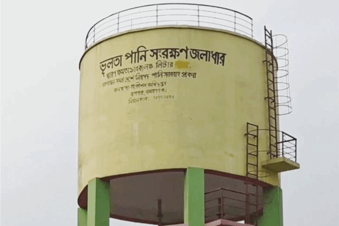 রূপগঞ্জে ২ কোটি টাকা নির্মাণ ব্যয়ে পানি সরবরাহ প্রকল্প চালু