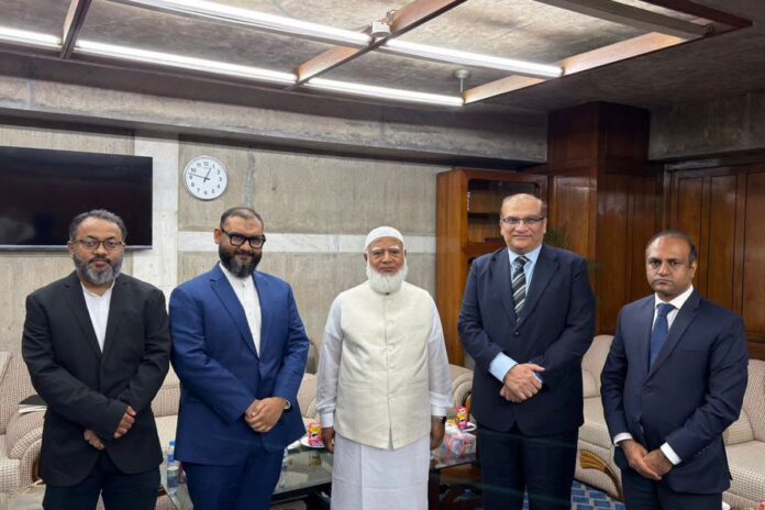 বিরোধীদলীয় নেতার সঙ্গে পাকিস্তানের হাইকমিশনারের সাক্ষাৎ