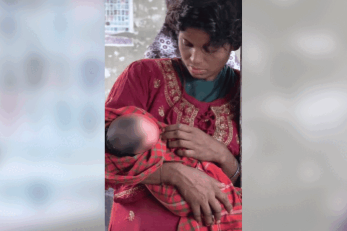 যাত্রী ছাউনিতে সন্তান জন্ম দিলেন মানসিক প্রতিবন্ধী নারী