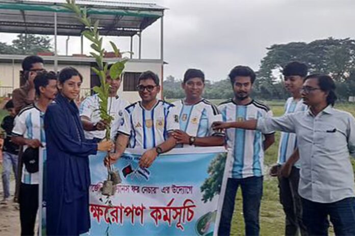 আর্জেন্টিনা বিশ্বকাপ জিতলে ৪০ হাজার গাছ লাগাবেন সমর্থকেরা