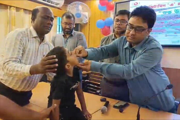 চুয়াডাঙ্গায় জাতীয় ভিটামিন ‘এ’ প্লাস ক্যাম্পেইন উদ্বোধন, লক্ষ্যমাত্রা ৪৫ হাজার ৮৪৫ শিশু