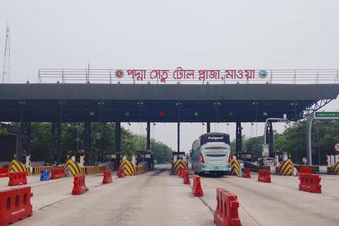 উদ্বোধনের পর থেকে পদ্মা সেতুতে টোল আদায় ৩,৪২৯ কোটি টাকা